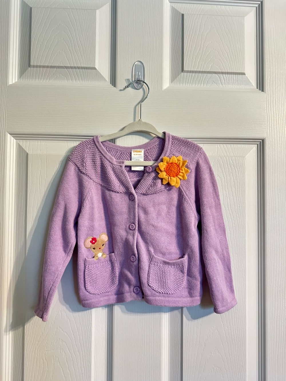 Gymboree Purple Cardigan 18-24 months